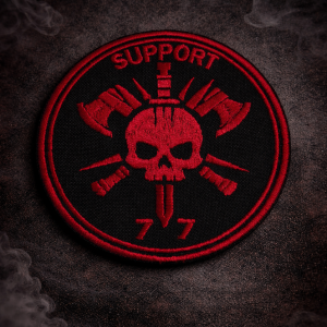 Патч "Support 77"